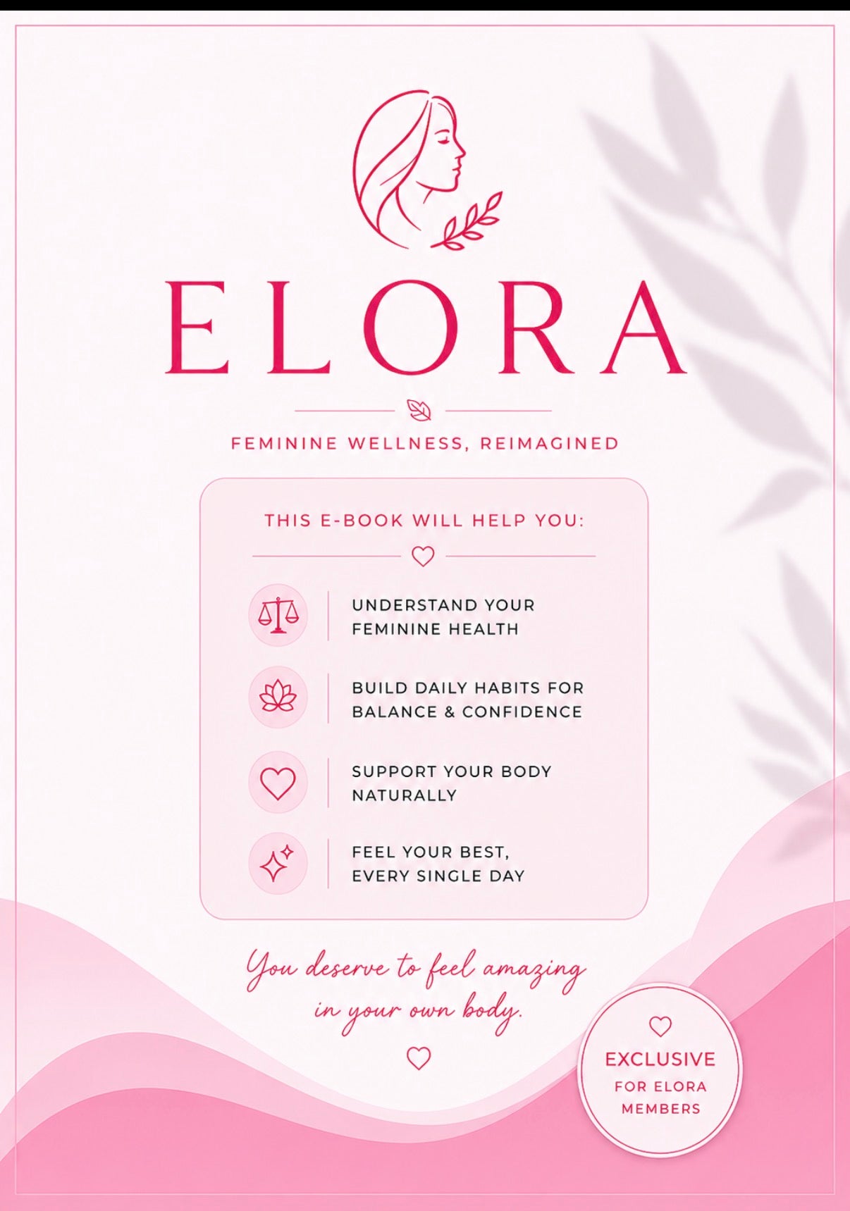 Elora Vaginal Probiotic / E-BOOK